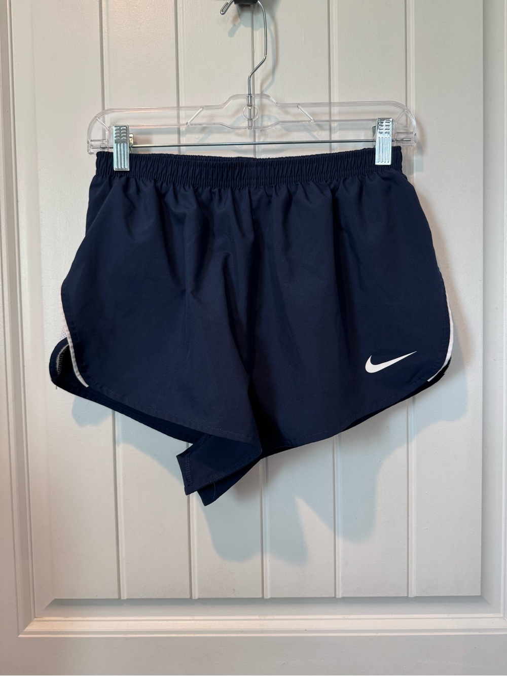 Nike Women’s Brief Lined Navy Dri-FIT Running Shorts